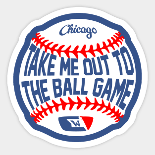 Take me out to the Ball game Sticker